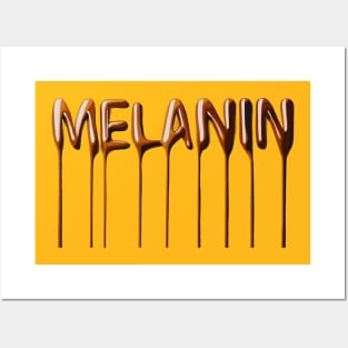 Melanin Drippin' Afrocentric Posters and Art